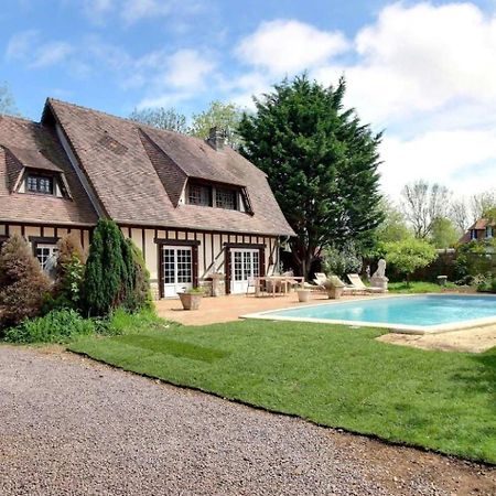 Superbe Maison Normande Avec Piscine A 3 Minutes De La Mer オーベルヴィル エクステリア 写真